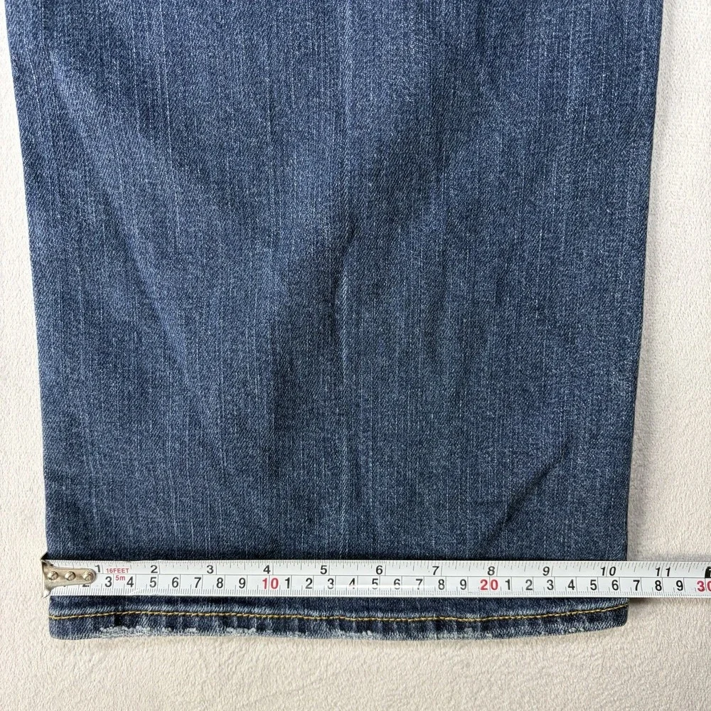 Lucky Brand By Gene Montesano Short Inseam  Jeans Women's Size 18 Blue boot cut